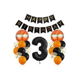 Basketbol Temali Doğum Günü Balon Set Konsepti, 3