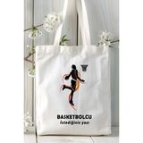Basketbolcu Basketbol Basket Baskılı Bez Omuz Çantası Kişiye Özel Model 15