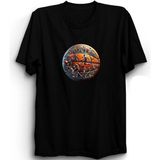 Basketbolcu, Basketbol Topu, Basketball, Spor Tişört - Siyah - XL