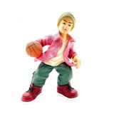 Basketbolcu Figürlü Kumbara, Çocuk Biblo, Beyaz