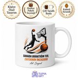 Basketbolcuya Hediye Kupa Pota Altı Ribaunt Üçlük Smaç Basketbol Turnuvası Bardak