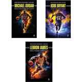 Basketbolun Unutulmaz Yıldızları Michael Jordan - Lebron James - Kobe Bryant (3 Kitap)