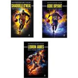 Basketbolun Unutulmaz Yıldızları Shaquille O'neal - Lebron James - Kobe Bryant (3 Kitap)
