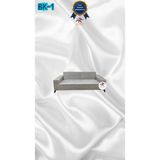 Baskı Desenli Elastik Esnek Kadife Koruyucu Giydirme Koltuk Örtüsü - Bk-01 - 2'li (1 Parça) - 10 x 10 cm - Metalik