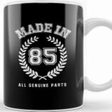 Baskı Dükkanı 1985 Made In 85 All Genuine Parts Kupa Bardak