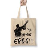 Baskı Dükkanı Aaa Meus Egg Bez Çanta