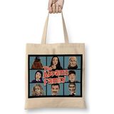 Baskı Dükkanı Addams Family Here's A Story Bez Çanta
