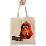 Baskı Dükkanı Agry Birds Bez Çanta