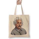 Baskı Dükkanı Albert Einstein Bez Çanta
