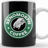 Baskı Dükkanı Alien Xenomorph Coffee Starbucks Kupa