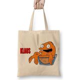 Baskı Dükkanı American Dad Klaus the Fish Bez Çanta