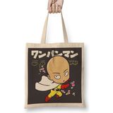 Baskı Dükkanı Anime One Punch Man Bez Çanta