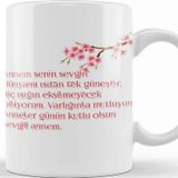 Baskı Dükkanı Anneler Günü Annelere Hediye 042 Kupa