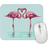 Baskı Dükkanı Ask Kuşları Flamingo 4 Mouse Pad