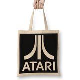 Baskı Dükkanı Atari Logo Oyun Game Over Bez Çanta