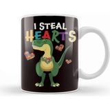 Baskı Dükkanı Autistic Dino Steal Hearts Autism Awareness T-Rex Support Kupa