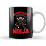 Baskı Dükkanı Awesome Ping Pong Ninja Table Tennis Pingpong Kupa