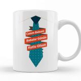 Baskı Dükkanı Babalar Günü Babaya Hediye 00119 Kupa