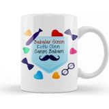 Baskı Dükkanı Babalar Günü Babaya Hediye 0014 Kupa