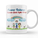 Baskı Dükkanı Babalar Günü Babaya Hediye 024 Kupa
