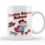 Baskı Dükkanı Babalar Günü Babaya Hediye 026 Kupa