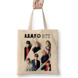 Baskı Dükkanı Bangtan Bts Boys Army Bez Çanta
