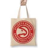 Baskı Dükkanı Basketbol Takımı Atlanta Hawks Bez Çanta