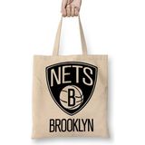 Baskı Dükkanı Basketbol Takımı Brooklyn Nets Bez Çanta