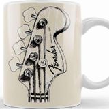 Baskı Dükkanı Bass Guitar Fender Kupa