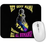 Baskı Dükkanı Bender Wanna Kill All Humans Mouse Pad