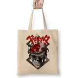 Baskı Dükkanı Berserk Skull Bez Çanta