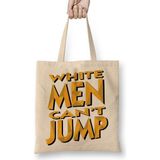Baskı Dükkanı Beyazlar Beceremez White Men Can't Jump Bez Çanta