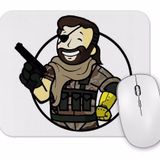 Baskı Dükkanı Big Boss Vault Boy Mouse Pad