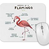 Baskı Dükkanı Bir Flamingo Anatomisi 2 Mouse Pad