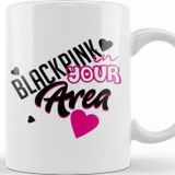 Baskı Dükkanı Blackpınk In Your Area Sihirli Porselen Kupa Bardak