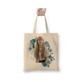 Baskı Dükkanı Blackpink Lisa 04 Bez Uzun Saplı Krem Rengi Çanta