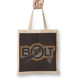 Baskı Dükkanı Bolt Rifle Bez Uzun Saplı Krem Rengi Çanta