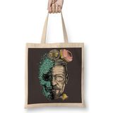 Baskı Dükkanı Breaking Bad 2 Bez Uzun Saplı Krem Rengi Çanta