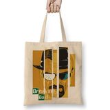 Baskı Dükkanı Breaking Bad Breaking Bad Bez Uzun Saplı Krem Rengi Çanta