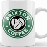 Baskı Dükkanı Brixton Coffee Starbucks Kupa