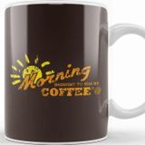 Baskı Dükkanı Brought To You By Coffee Beyaz Kupa