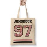 Baskı Dükkanı Bts Jungkook 97 Bez Çanta