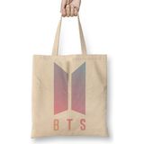 Baskı Dükkanı Bts Logo Bez Çanta