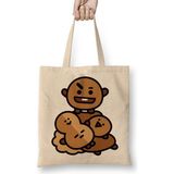 Baskı Dükkanı Bts Love Yourself BT21 Shooky Bts Bez Çanta