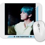 Baskı Dükkanı Bts V Lights Oil Paint Mouse Pad
