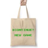 Baskı Dükkanı Camiseta Gamer Arcade Bez Çanta
