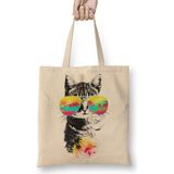 Baskı Dükkanı Cat Kedi Cat Kedi Esintisi Bez Çanta