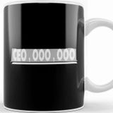 Baskı Dükkanı Ceo 000 000 9 Digit Rich Salary Entrepreneur Kupa