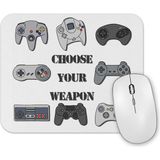 Baskı Dükkanı Choose Your Weapon Mouse Pad