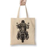 Baskı Dükkanı Chopper Biker Bez Çanta